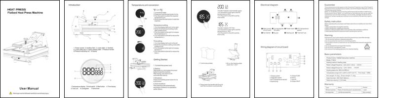 Heatware Hobby Flat 380x380 Clamshell Heat Press User Manual.pdf